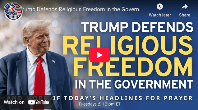 Our Recent Articles for Intercessors for America